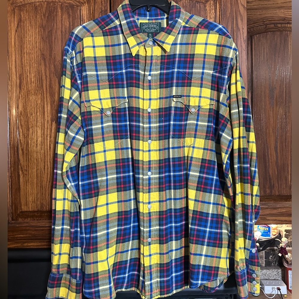 2XL Polo Button down